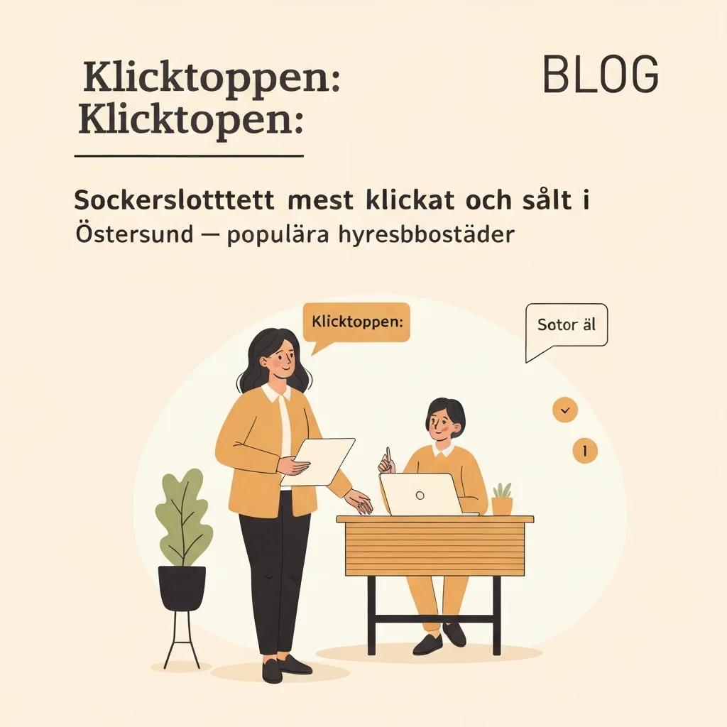 Click Leaderboard: Sockerslottet Most Clicked and Sold in Östersund, Sweden – Popular Rental Homes