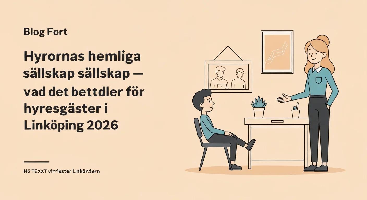 Hyrornas hemliga sällskap – vad det betyder för hyresgäster i Linköping 2026